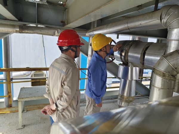 6月5日上午，尿素車間開展節前安全檢查.jpg